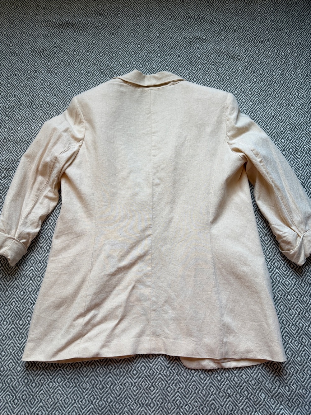 Anne Klein Light Cream Women's Blazer - Picture 10 of 12